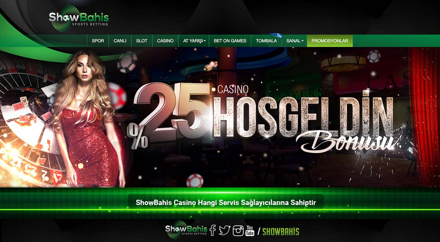 Showbahis Casino Hangi Servis Sağlayıcılarına Sahiptir